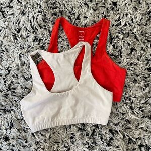 2-pack Mate the Label organic cotton sports bras